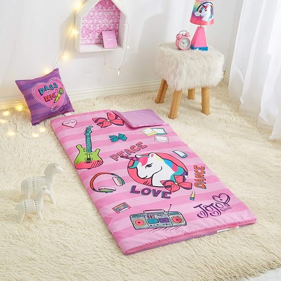 Amazon.com: JoJo Kids Sleeping Bag with Bonus Pillow and Storage Cube