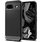 Spigen Rugged Armor Designed for Pixel 8a Case (2024) [Military-Grade Protection] - Matte Black