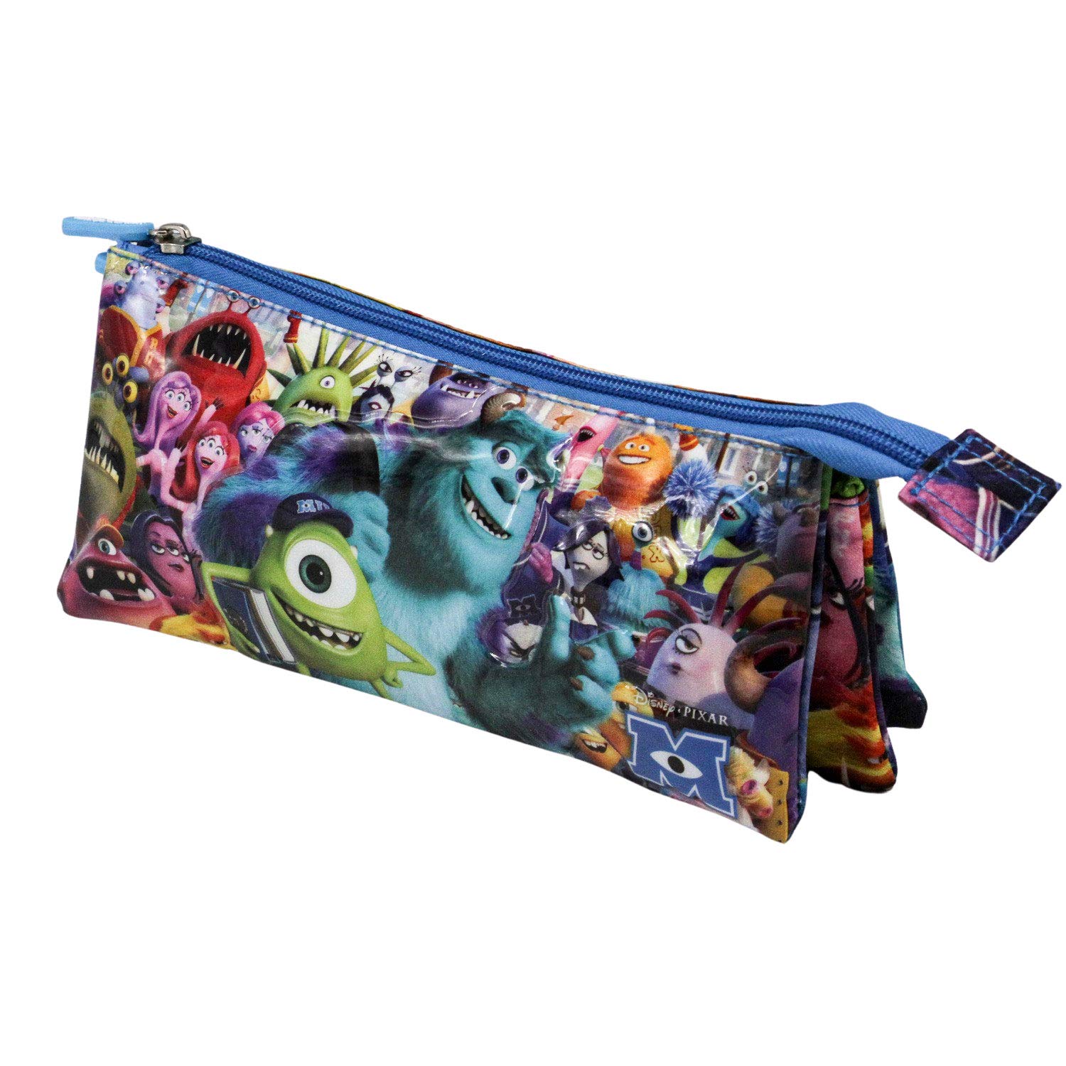 Disney karactermania Monsters Inc University-Triple Pencil Case