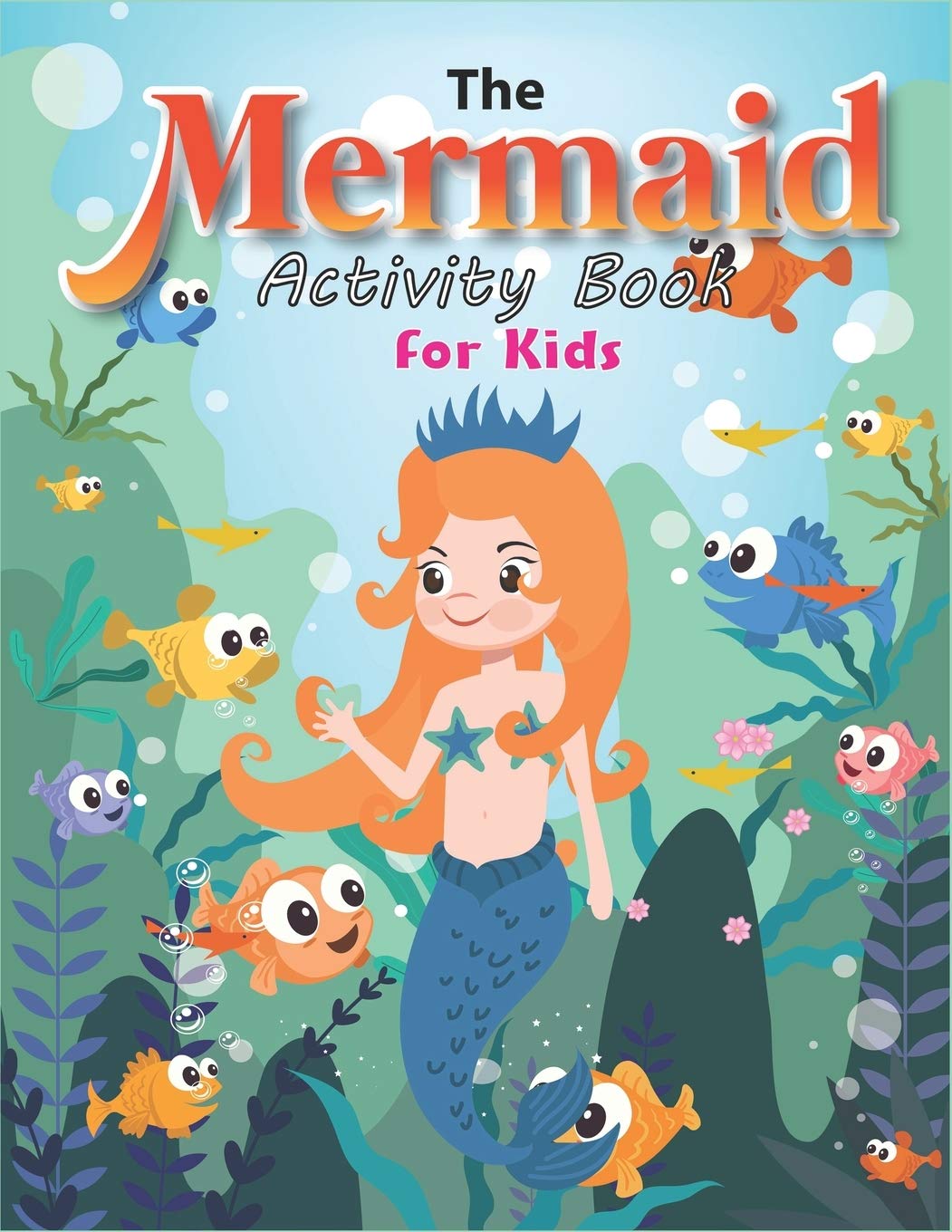The Mermaid Activity Book For Kids Barbie Mermaid Coloring Pages Perfect Gift For Girls 38 Unique And Beautiful Mermaid Coloring Pages Coloring Dot To The Difference And More Press Mahleen