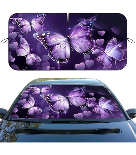 Parasol Para Parabrisas De Autoóvil, Diseño De Lobo Divertido