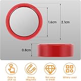 Wukong 24 Pack Round Magnets 30mm Blue Red Whiteboard Fridge(Magnetic) view 2
