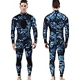 MYLEDI Unisex Neoprene 3mm Scuba Diving Suit One Piece Mens Camo Full Body Spearfishing Wetsuit