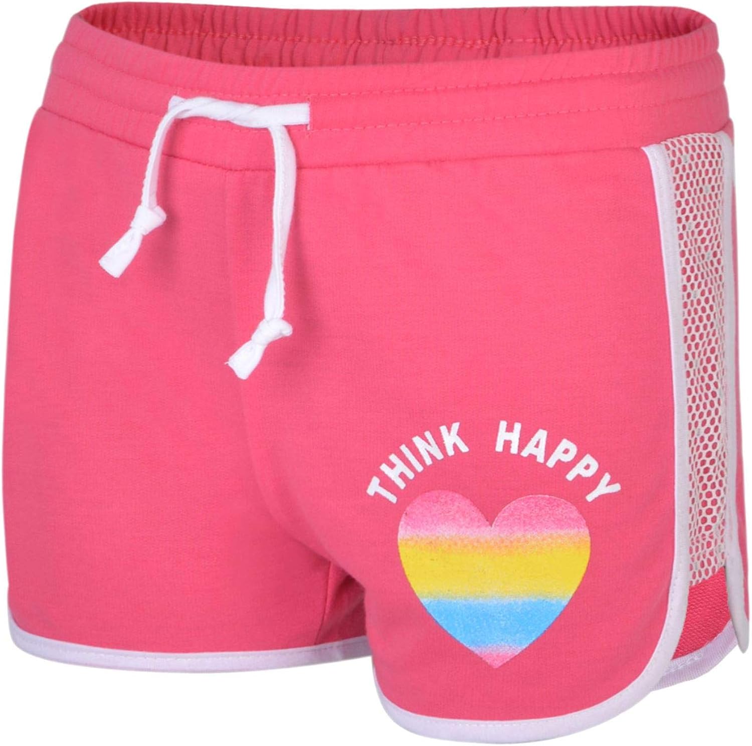 LOTMART Bambini Estate Pantaloncini Corsa Hart Mesh con Disegni Inserti