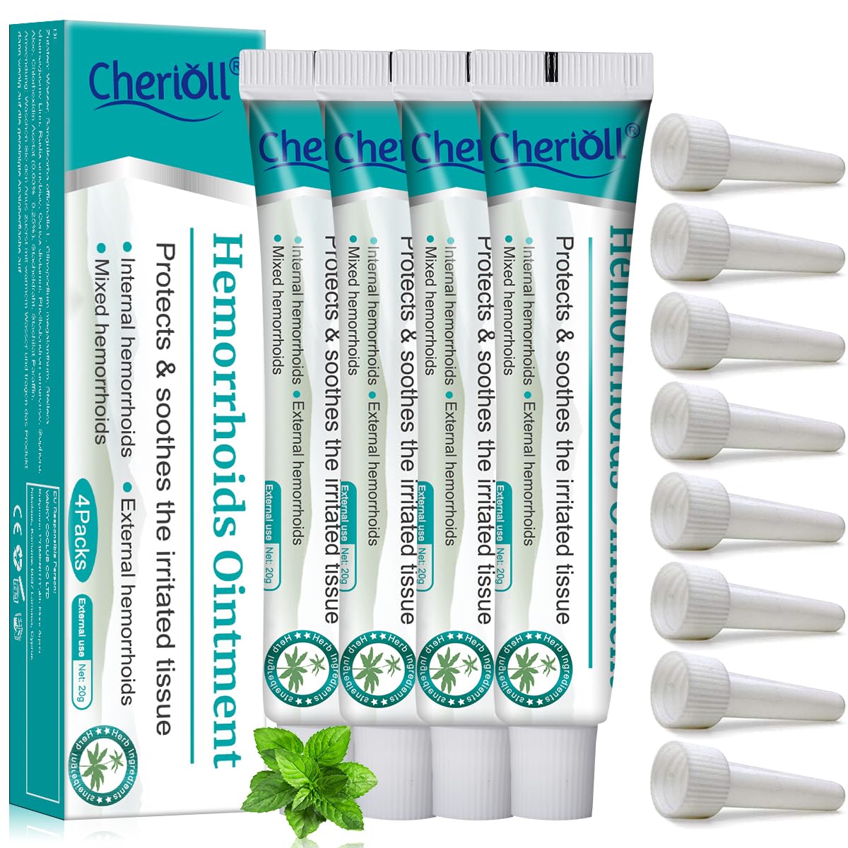 Cream, Gel, 4PC, 4 * 20g