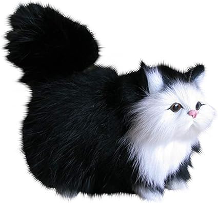 realistic stuffed cat