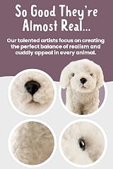 Living Nature Labradoodle Plush Toy 25cm Eco Friendly Cuddly Dog view 3