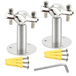 Piutouyar 2 Pcs Stainless Steel Wall Mount Ceiling