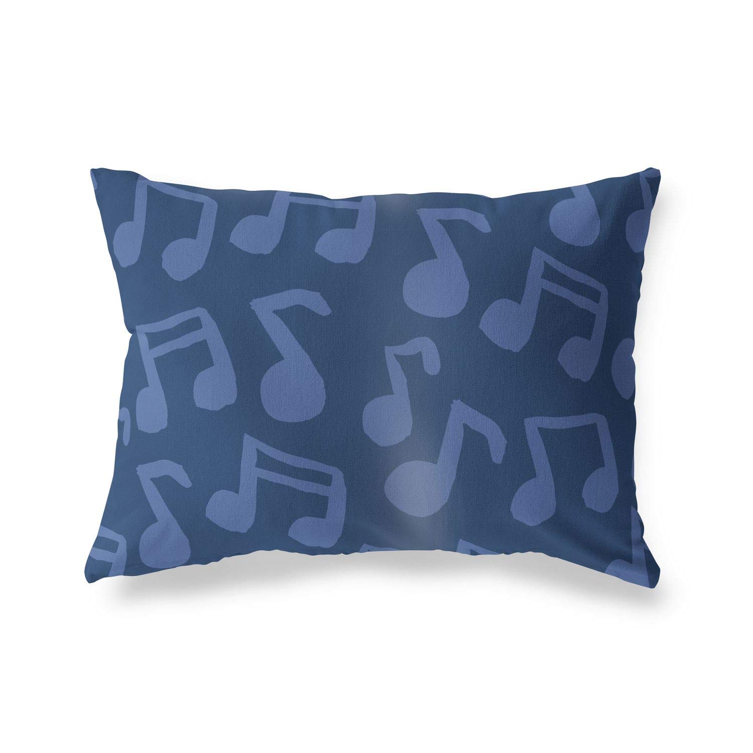 BonaMaison Decorative Cushion Cover, Blue Throw Pillow Covers, Home Decorative Pillowcases for Livingroom, Sofa, Bedroom, Size: 45X60 Cm - Designed and Manufactured in Turkey