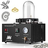 Newhai 3-in-1 Vacuum Casting Machine, 1500W, Extraction &amp; Suction &amp;Melting | 2100℉ Temp Control, for Gold/Silver/Copper, Lost Wax Casting, Accessories Included, Vacuum Pump Not Included