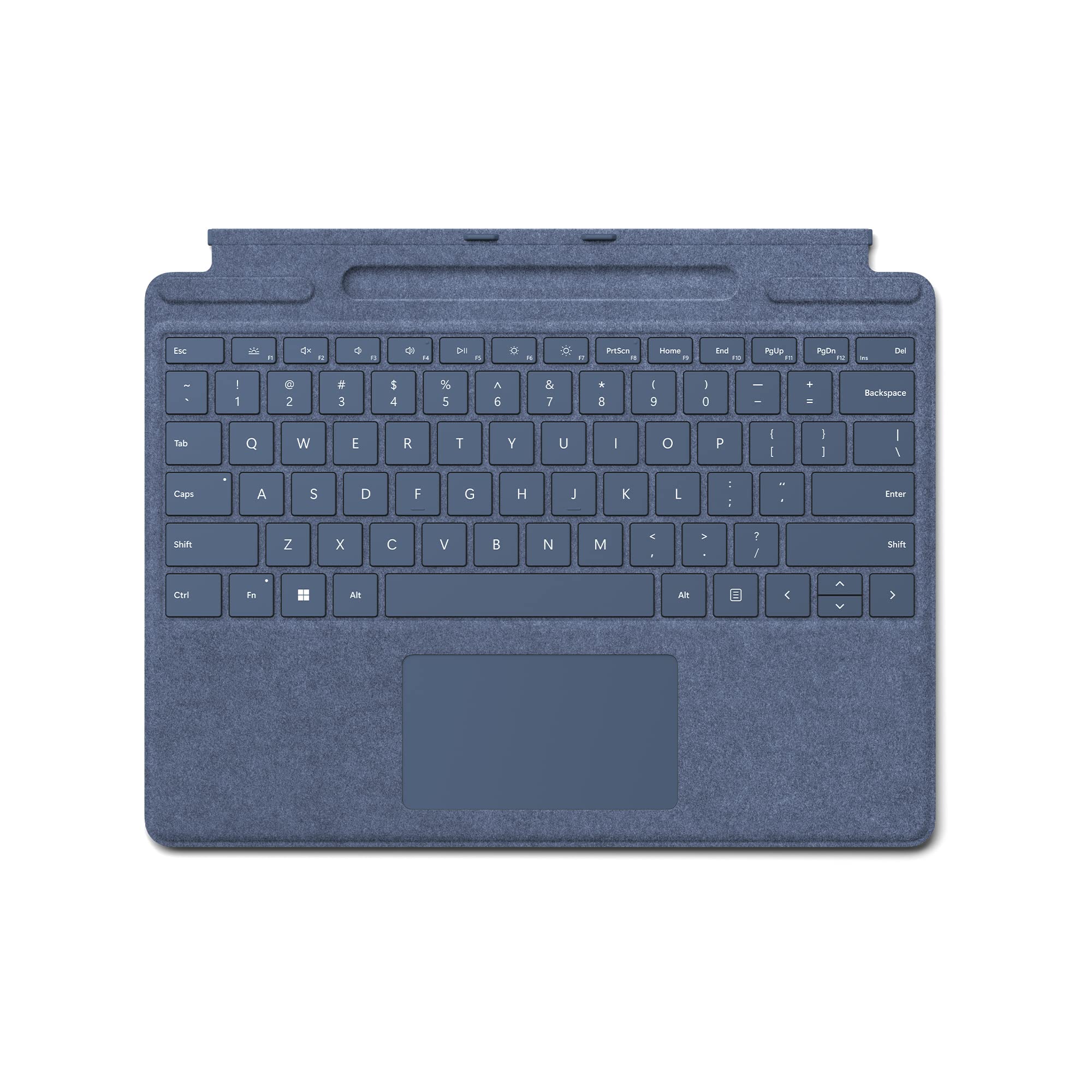 Microsoft Surface Pro Signature Keyboard with Slim Pen 2 Bundle, Sapphire Colour Keyboard