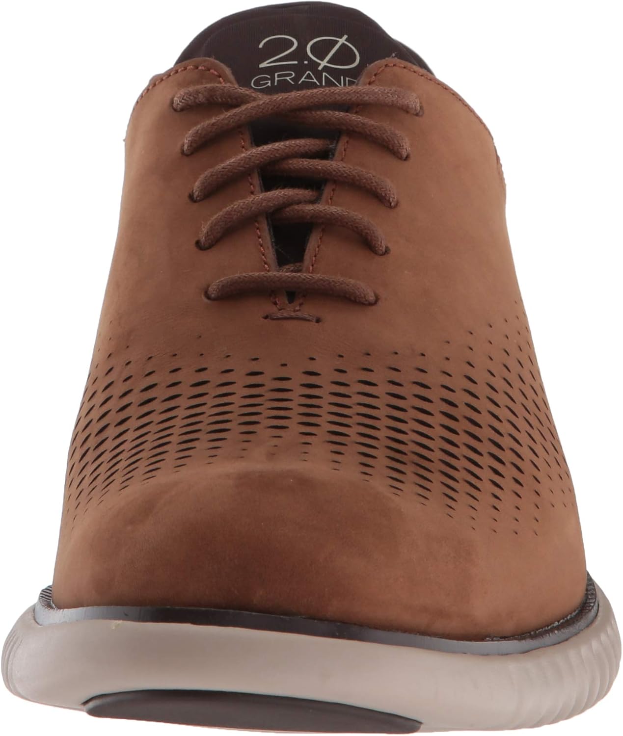 zerøgrand lined laser wingtip oxford