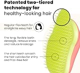 Tangle Teezer Original Detangling Hairbrush Salmon Pink Hyper Yellow view 2