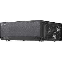 SilverStone Technology Home Theater Computer Case (HTPC) with Faux Aluminum Design for ATX/Micro-ATX Motherboards and New USB