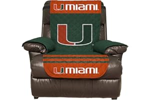 Pegasus Sports NCAA Microfiber Furniture Protector Cover with Elastic Straps