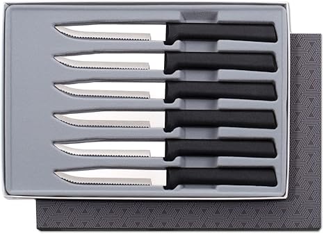 Rada Cutlery Serrated Steak Knife Set Stainless Steel Kitchen