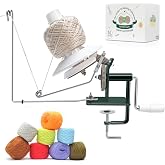 SPEENSUN Large Yarn Winder, 10-15 oz Capacity, Heavy Duty Ball Winder | Sturdy Metal &amp; ABS Structure, Easy-to-Install, Makes Center-Pull Cakes for Crocheting and Knitting