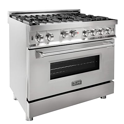 ZLINE 36" Professional 4.6 cu. ft. Gas on Range - Stainless Steel