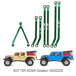 INJORA RC High Clearance Chassis Links, Skid Plate