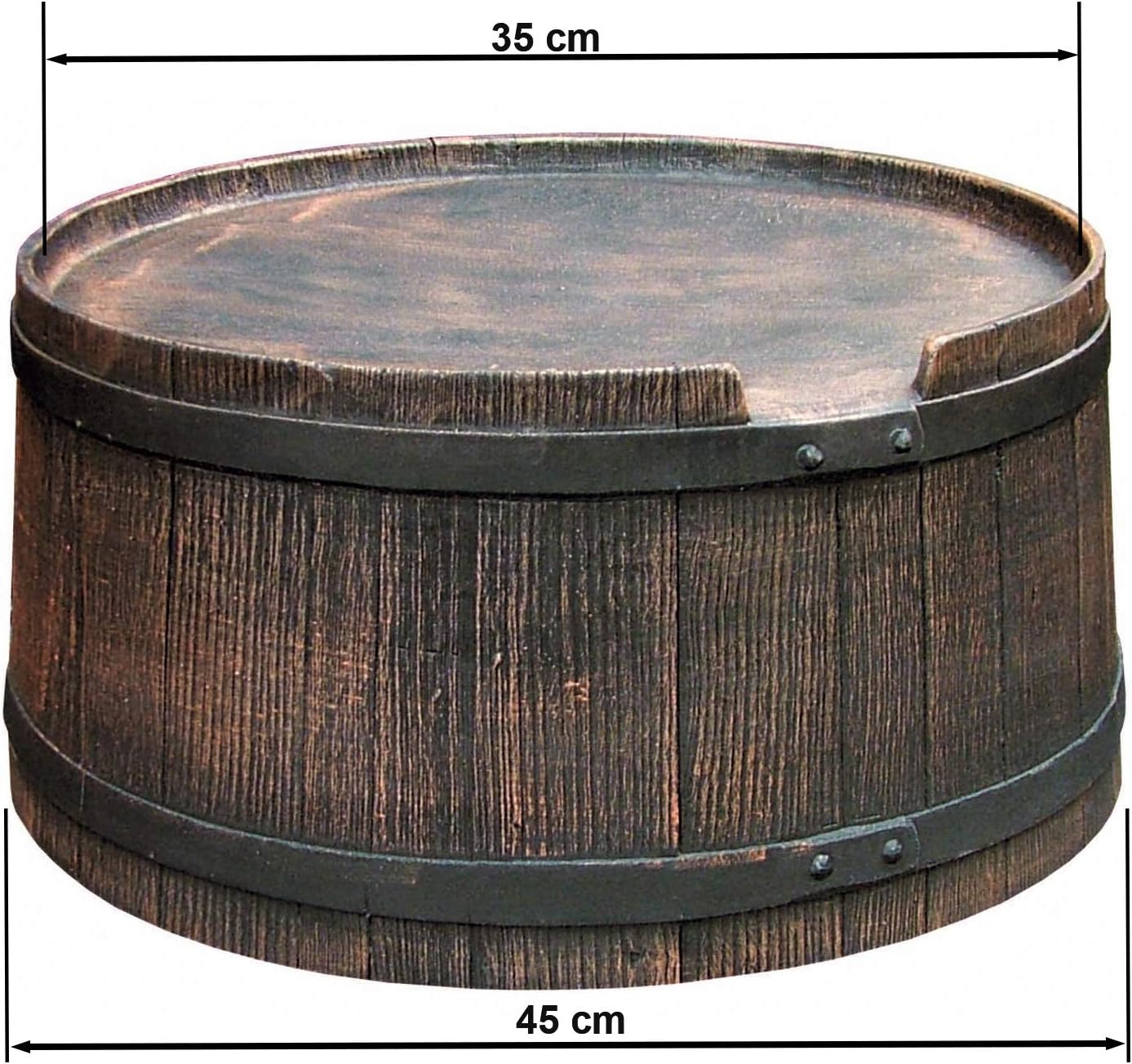 Beckmann Sockel Fur Regentonne Country Grosse 1 Amazon De Kuche Haushalt