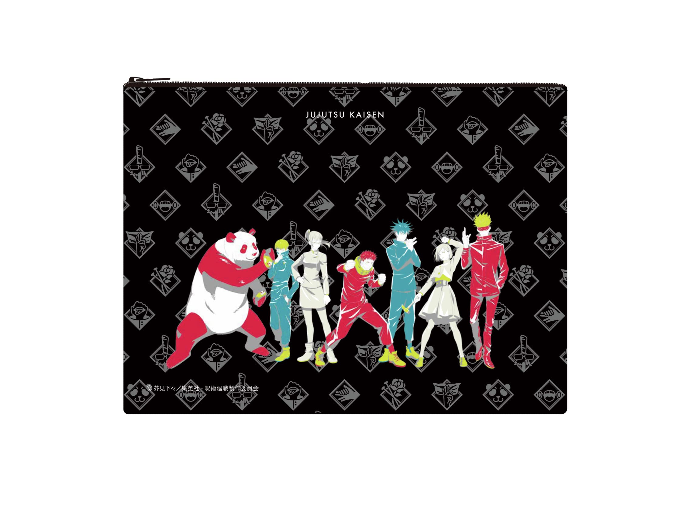 SPUR(シュプール) 2022年2月号【雑誌付録】呪術廻戦×SPUR モノグラム マルチカラー ポーチ