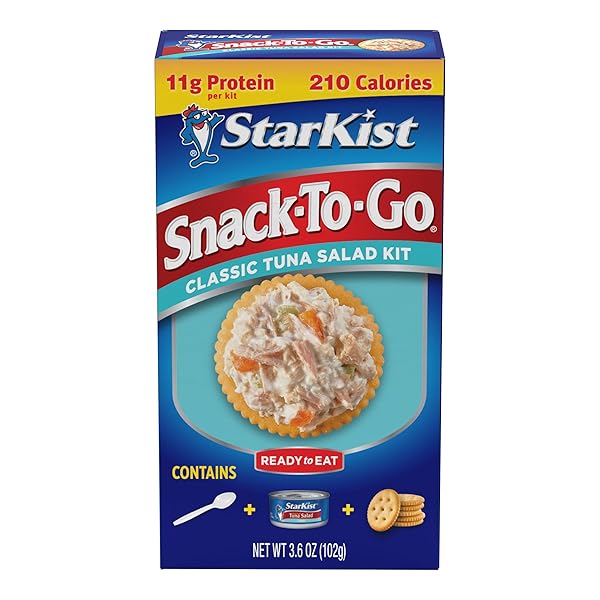 STARKIST SNACK-TO-GO READY TO EAT MEALS TUNA SALAD...