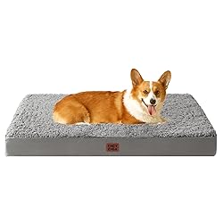 EHEYCIGA Orthopedic Foam Dog Bed for Large