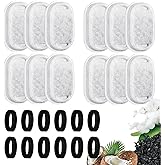 Haodlay Cat Fountain Filters, 24Pack Replacement Filters for Stainless Steel 67oz/2L, 101oz/3L, 108oz/3.2L & 135oz/4.0L Automatic Pet Water Dispensers