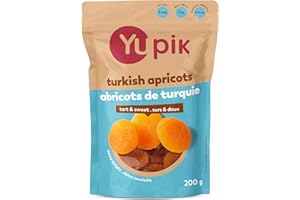 Yupik Turkish Apricots, 200 g, Kosher, Tart & Sweet Dried Fruits, No Pits, No Sugar Added, Naturally Sweet Snacks, Healthy Sn