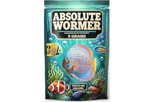 Absolute Wormer - Anti-Parasitic Fish Medication - Flubendazole for Fish with parasites and Flukes (5 Grams)