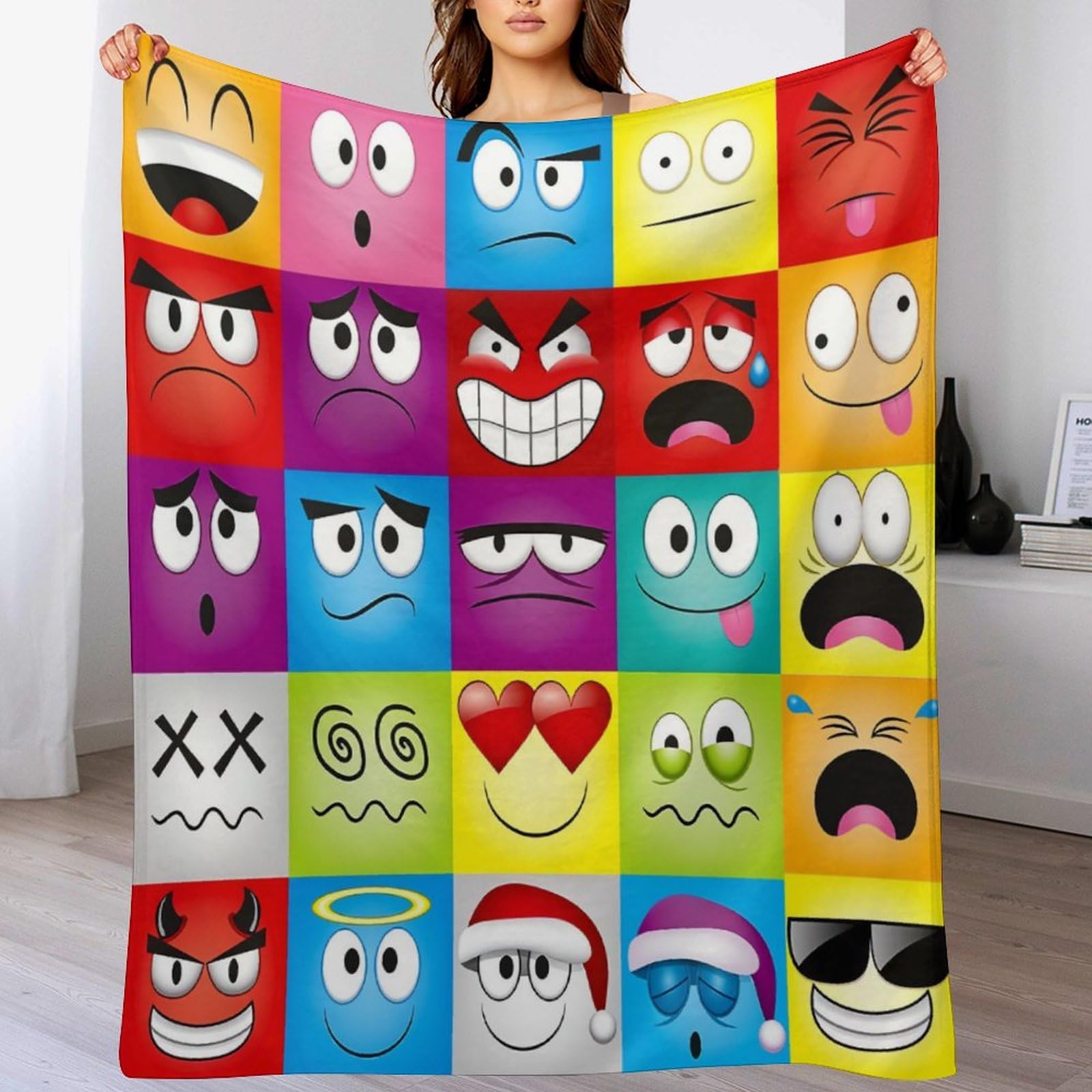 Cartoon Blanket, Super Soft Large Fluffy Enlarged