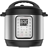 Instant Pot Duo Plus 9-in-1 Multicooker, Pressure Cooker, Slow Cook, Rice Maker, Steamer, Sauté, Yogurt, Warmer & Sterilizer,