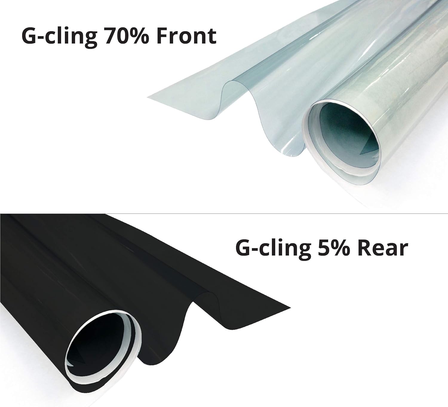 G Greenfilm 70 VLT Static Cling Window Tint Easy DIY Film