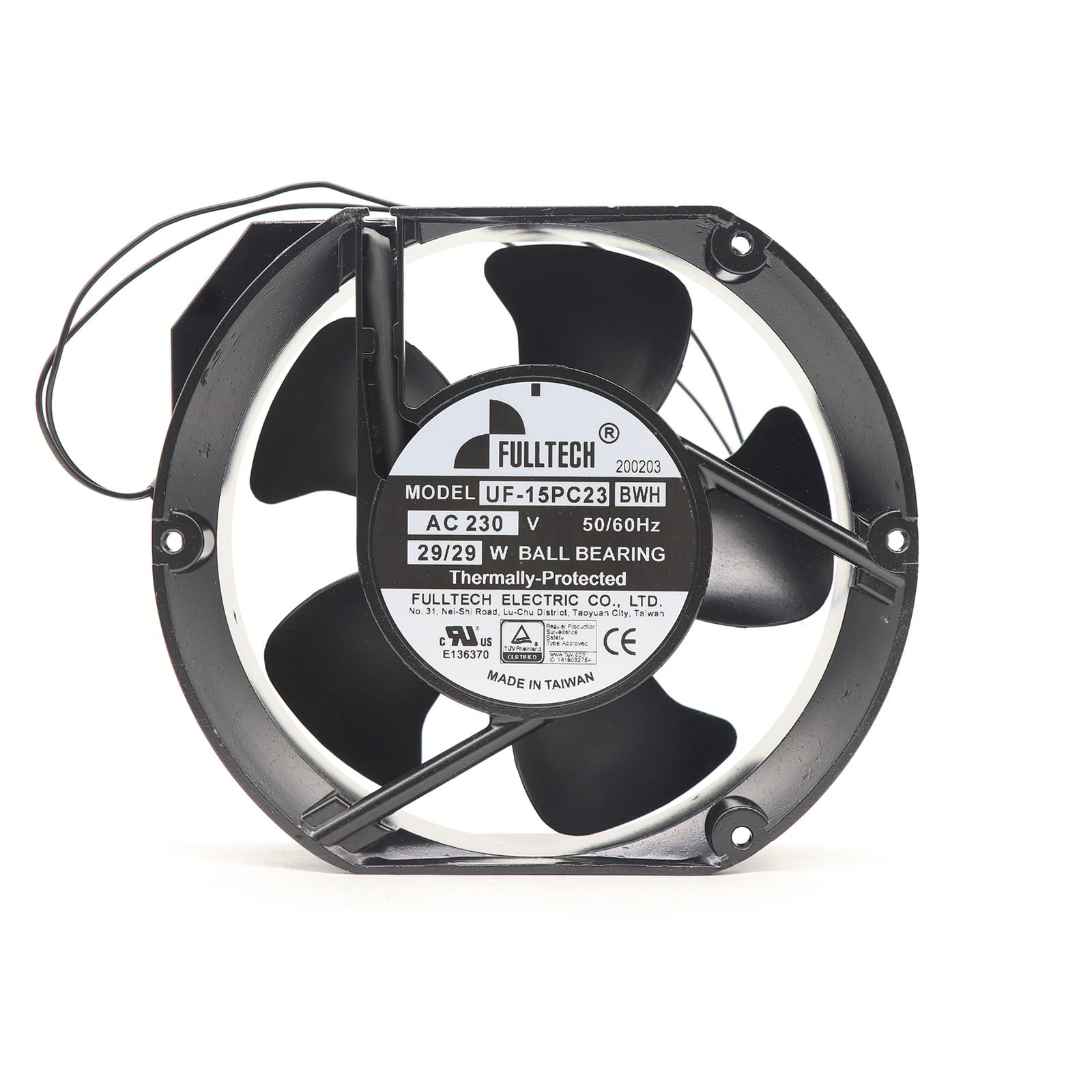 UF-15PC23BWH FULLTECH Fan 172 * 150 * 51MM 230V 29W
