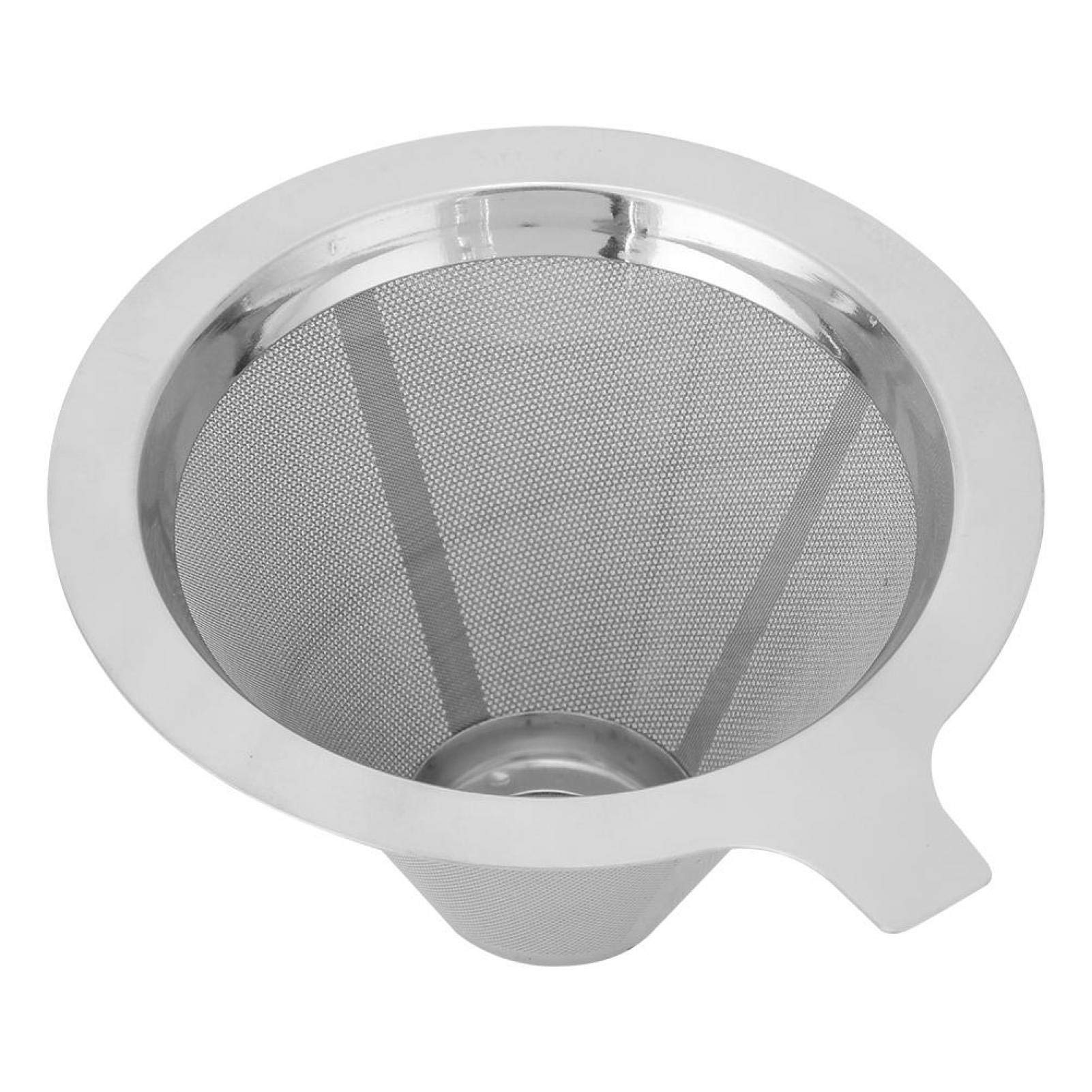 Drip Cone Coffee Filter, Stainless Steel Eco-Friendly Household Coffee Filter Cup, Coffee Dripper Filtering Tool, Coffee Filter Tea Coffee Dripper, Pour Over Coffee Dripper
