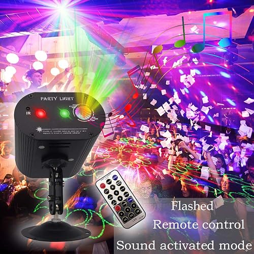 Remote Control Party Remote Control Party Lights Vikakiooze Disco Lights, LED Strobe