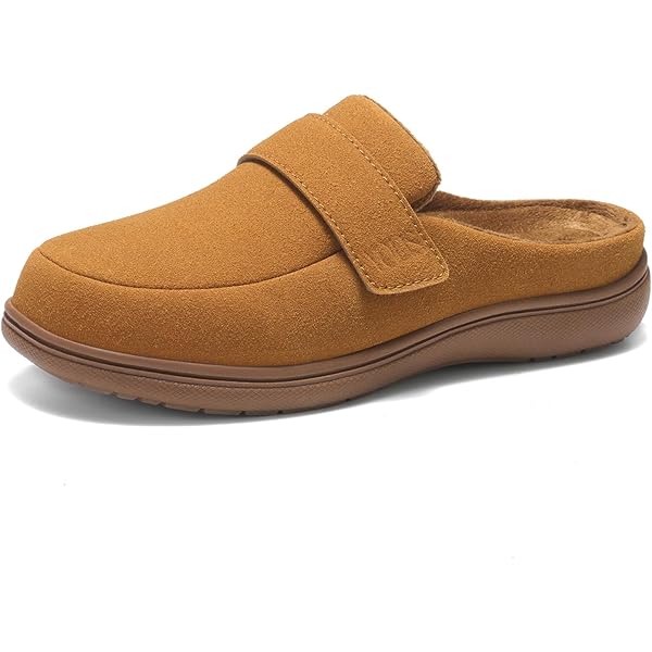 Pantuflas Plataforma Mujer Camel - Zapatos De Moda