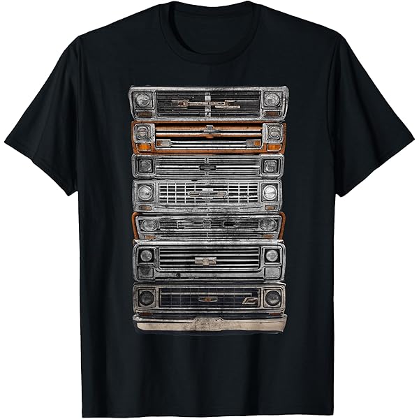 【2plan】Salted Truck Vintage Short Sleeve T-Shirt 2plan】Salted Truck Vintage Short Sleeve T-Shirt 1986 Chevy