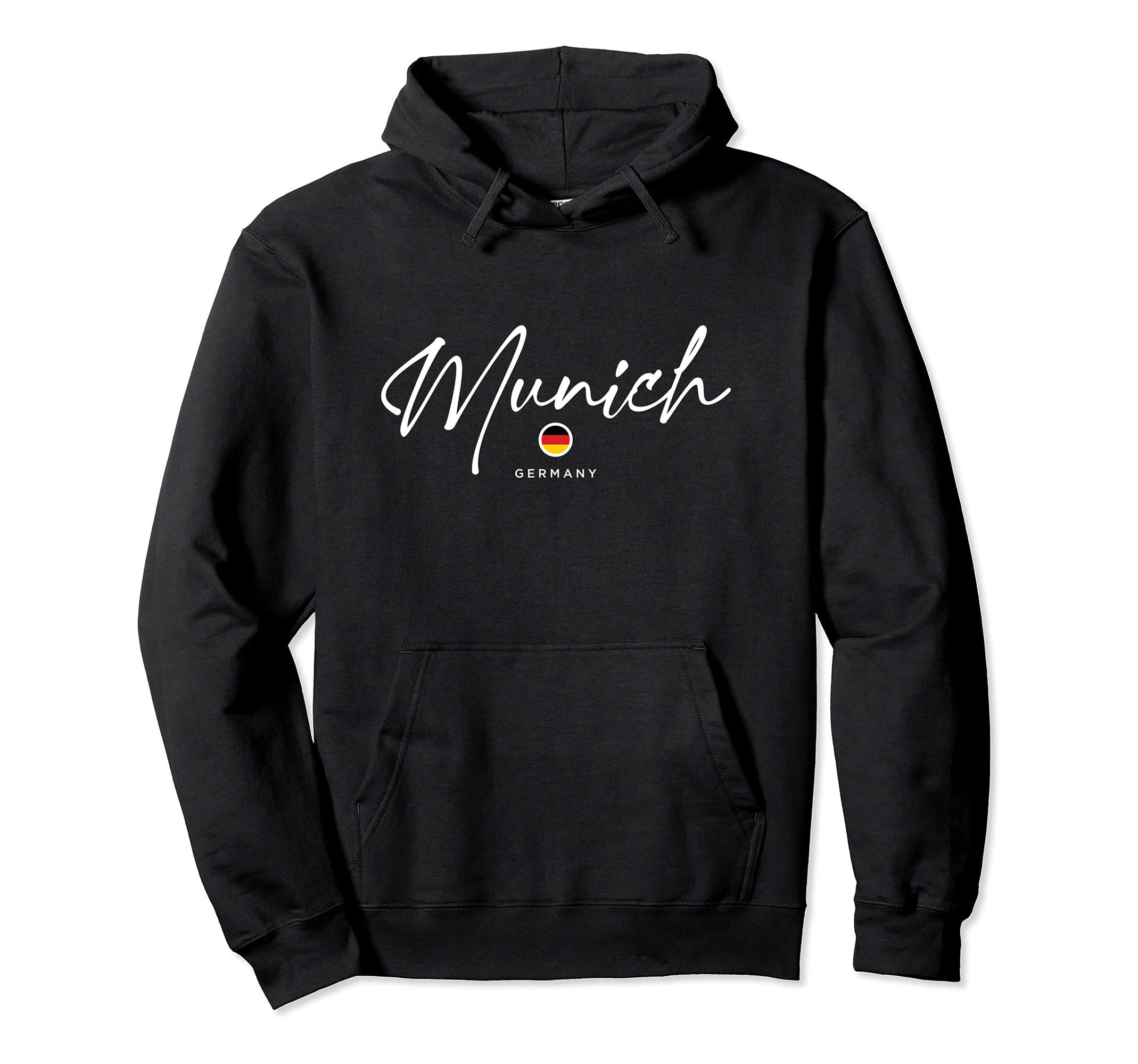 Munich Germany Flag Pullover Hoodie