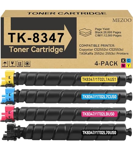 Amazon.com: Kyocera Toner Cartridge TK-8345 K - Black - 20.000