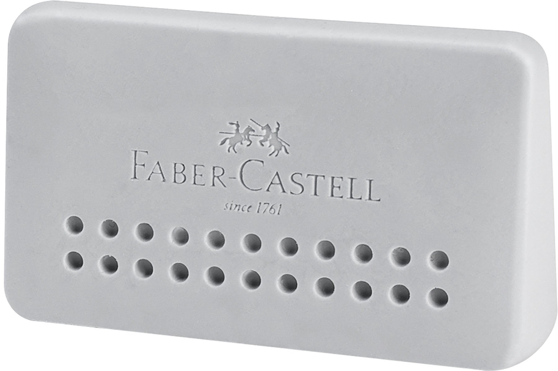 Faber-Castell Grip 2001 Eraser – 187164 Edge Writing Instrument, Pack of 1, Grey