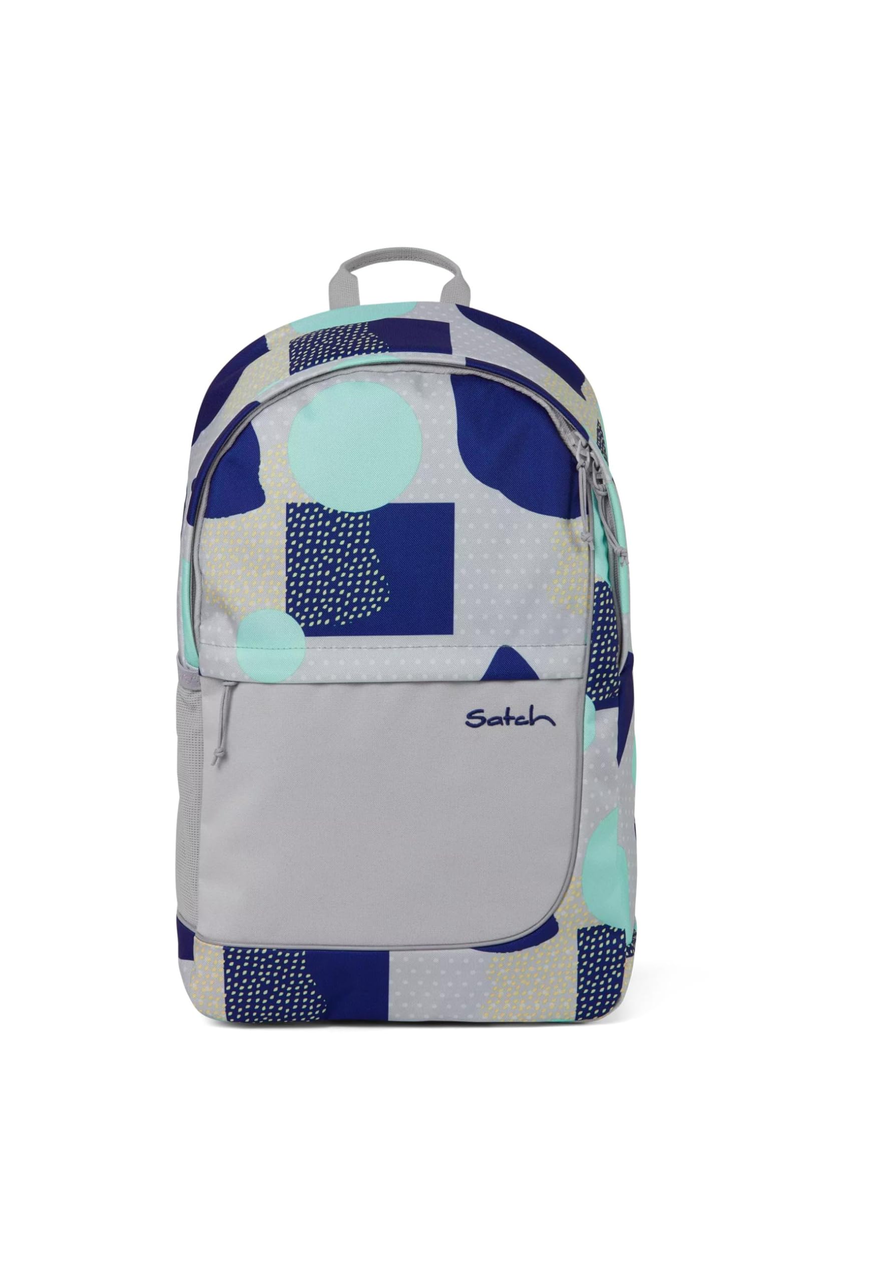 Satch Fly - Rucksack für die Freizeit, Rückenpolster, großes Hauptfach - Mix It - Grau