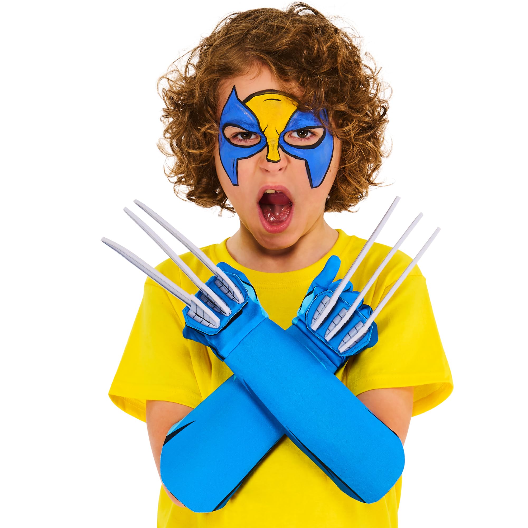 Rubies Official Marvel X-Men '97 Wolverine Child Claws, Kids Superhero Fancy Dress Halloween