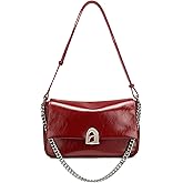 LA FESTIN Leather Crossbody Purse for Women Small Shoulder Bag with Adjustable Strap Trendy Designer Purses and Handbags
