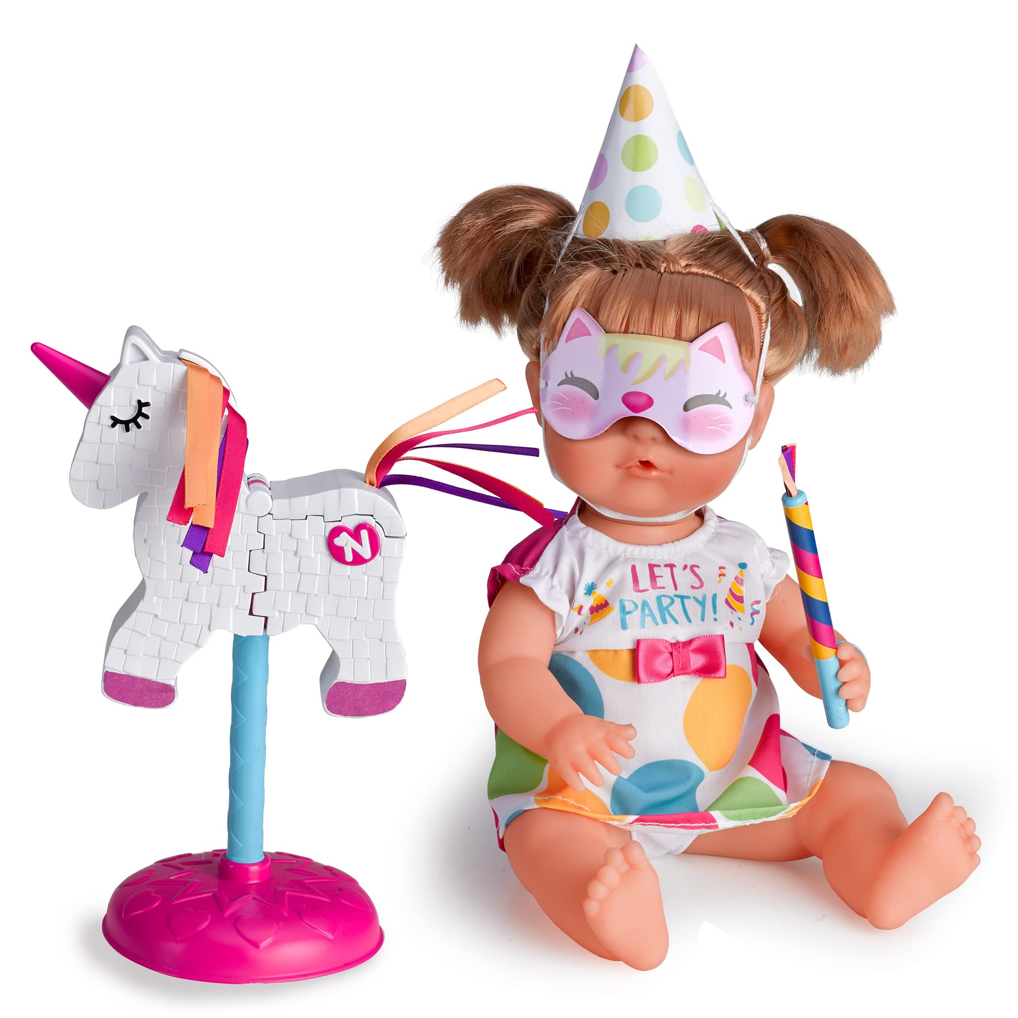 Nenuco Baby Doll Birthday Party Birthday Piñata Única multicoloured