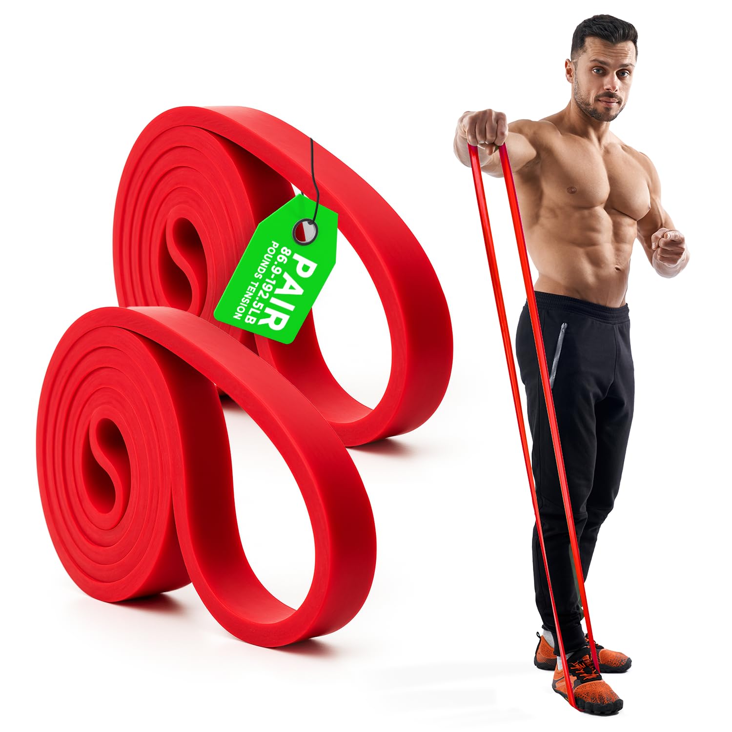 elitefts Pro Short Mini Resistance Band - Pair