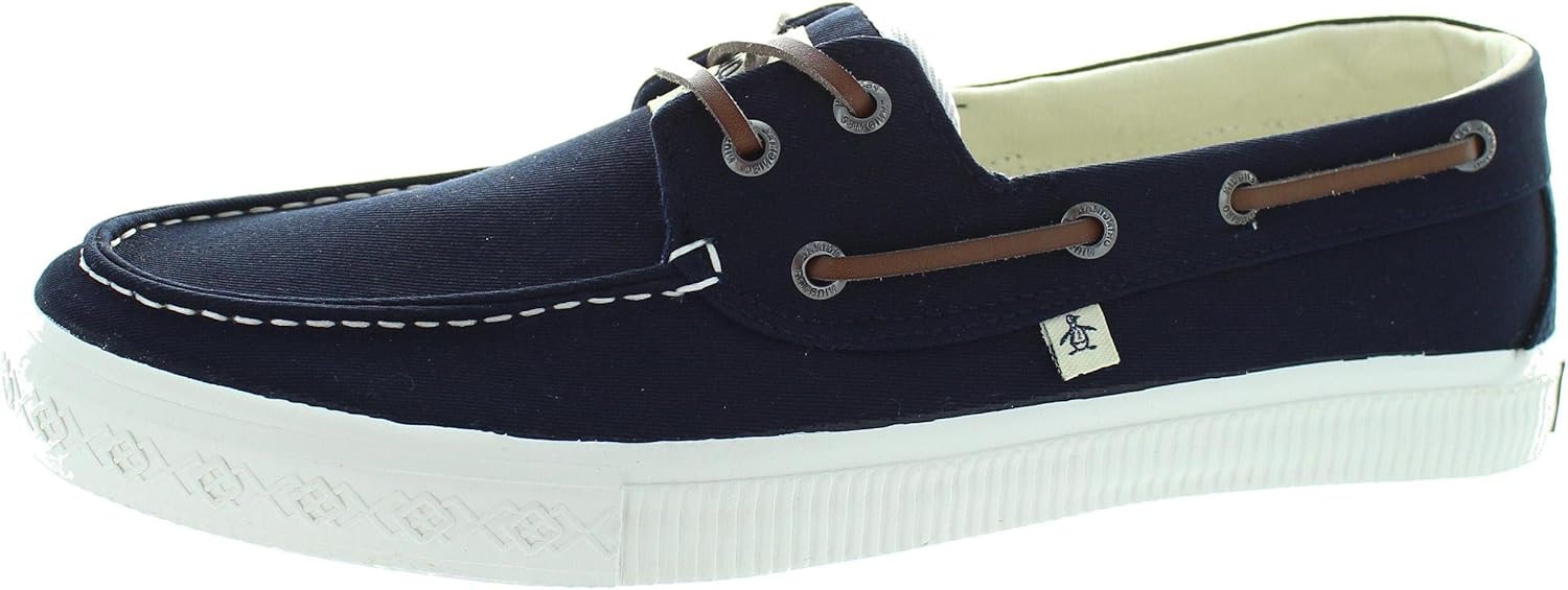Original Penguin Size 12 Men's Anderson Canvas Deck Shoes Amazon.co.uk