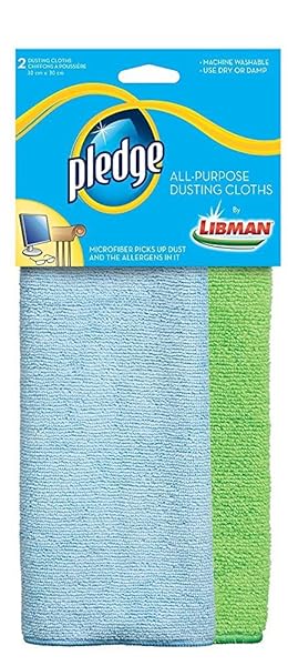 LIBMAN EVERYDAY DUSTING CLOTHS (PACK OF 6)
