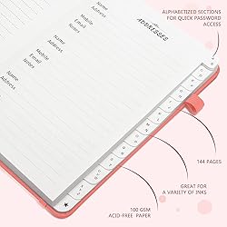 JUBTIC Address book with Alphabetical