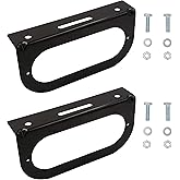 PEAKTOW PTL0501 Oval 6 Inches Tail Light Mounting Bracket for Standard D.O.T Trailer Taillights Pack of 2 Product Name Sugges